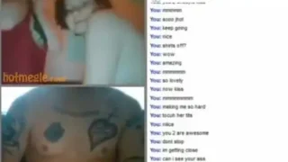 Omegle Teen Twins Has Fun With Daddy In Live Chat (WATCH 18+)