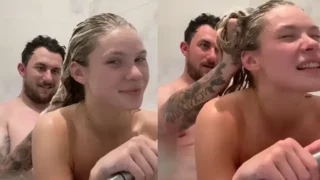 Johnny Manziel and Josie Canseco Bathtub Video (WATCH 18+)