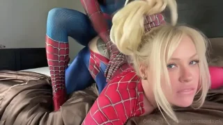 Yololary Spiderman Suit Sextape Leaked Video Collection (WATCH 18+)