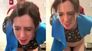 Walmart Employee Fucks Coworker in Bathroom Leaked Video (WATCH 18+)